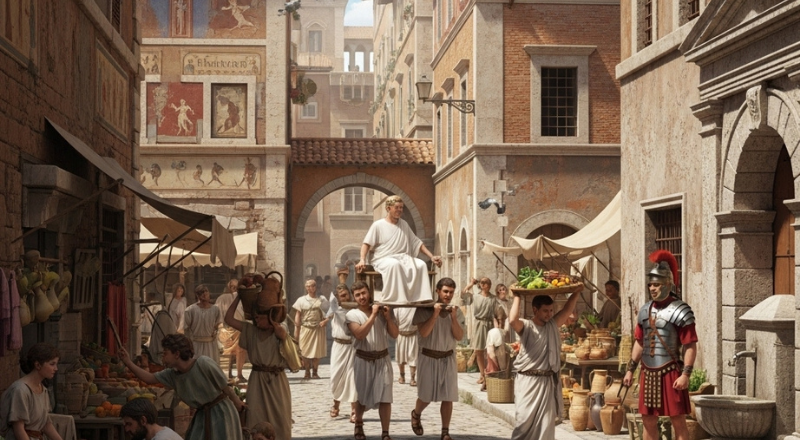 Antik Roma'nın Sokakları: Günlük Hayat ve Toplumsal Yapı